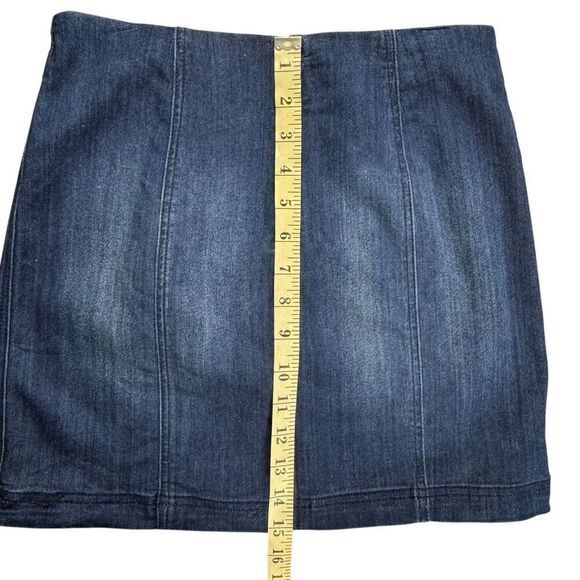 Sky and Sparrow Denim Mini Skirt Sz M - Picture 7 of 9